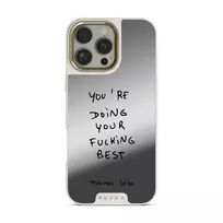 Your Best - iPhone 16 Pro Max Case, Elite Mirror Light (MagSafe) / Gold
