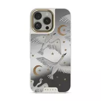 Star Crossed - iPhone 16 Pro Case, Elite Mirror Light (MagSafe) / Gold