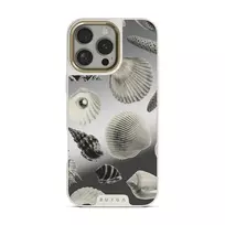 Shell Mosaic - iPhone 16 Pro Case, Elite Mirror Light (MagSafe) / Gold