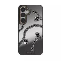 Cold Heart - Samsung Galaxy S25 Case, Elite Mirror Light (Magnetic) / Gold