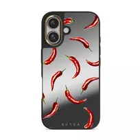 Hot Chilli - iPhone 16 Case, Elite Mirror Light (MagSafe) / Gold