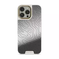 Wild Terrain - Minimalist iPhone 16 Pro Max Case, Elite Mirror Light (MagSafe) / Gold