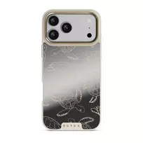 Earth Shell - iPhone 17 Pro Max Case, Elite Mirror Light (MagSafe) / Gold