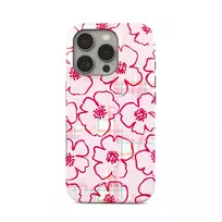 Flower Girl - iPhone 16 Pro Case, Elite Mirror Light (MagSafe) / Gold