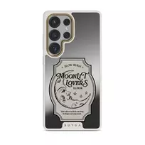 Moonlit Lovers - Samsung Galaxy S25 Ultra Case, Elite Mirror Light (Magnetic) / Gold
