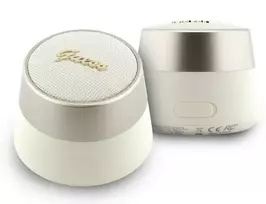Guess Script Metal Logo Bluetooth Speaker 5W gold