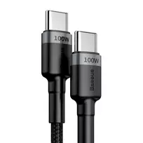 Baseus Cafule Flash Charging Data Cable USB-C to USB-C 100W 2m / gray/black