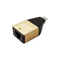 Karta sieciowa Roline ROLINE Adapter/ konwerter USB C RJ45 F/M Gigabit Ethernet | 12.02.1111 | 7630049619135