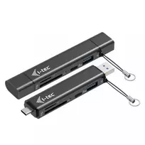 Card reader USB-C/USB-A Dongle SD TF and 2xUSB