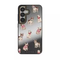 Monsieur - Samsung Galaxy S25 Case, Elite Mirror Light (Magnetic) / Gold