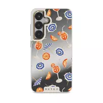 Beach Club - Samsung Galaxy S25 Case, Elite Mirror Light (Magnetic) / Gold