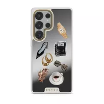 Boss Babe - Samsung Galaxy S25 Ultra Case, Elite Mirror Light (Magnetic) / Gold