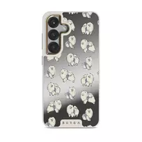Snooze - Samsung Galaxy S25 Case, Elite Mirror Light (Magnetic) / Gold