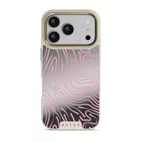 Hawaiian Breeze - iPhone 17 Pro Case, Elite Mirror Light (MagSafe) / Gold