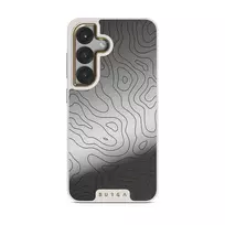 Wild Terrain - Minimalist Samsung Galaxy S25 Case, Elite Mirror Light (Magnetic) / Gold