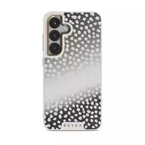 Night Sky - Dotted Samsung Galaxy S25 Case, Elite Mirror Light (Magnetic) / Gold