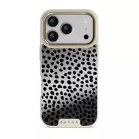 Almond Latte - Cute iPhone 17 Pro Case, Elite Mirror Light (MagSafe) / Gold