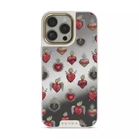 Sworn Hearts - iPhone 16 Pro Max Case, Elite Mirror Light (MagSafe) / Gold