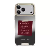 Nothing Changes - iPhone 17 Pro Max Case, Elite Mirror Light (MagSafe) / Gold