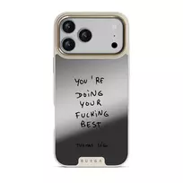 Your Best - iPhone 17 Pro Max Case, Elite Mirror Light (MagSafe) / Gold