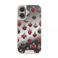 Sworn Hearts - iPhone 16 Case, Elite Mirror Light (MagSafe) / Gold