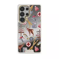 Les Alpes - Samsung Galaxy S25 Ultra Case, Elite Mirror Light (Magnetic) / Gold