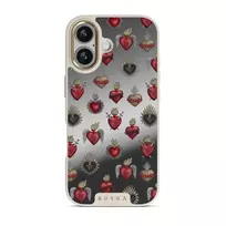 Sworn Hearts - iPhone 17 Case, Elite Mirror Light (MagSafe) / Gold