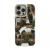 Morning Commute - Designer iPhone 16 Pro Max Case, Elite Mirror Light (MagSafe) / Gold