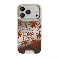 Ipanema - iPhone 17 Pro Case, Elite Mirror Light (MagSafe) / Gold