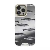 Del Mar - iPhone 16 Pro Case, Elite Mirror Light (MagSafe) / Gold