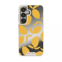 Lemon Tart - Samsung Galaxy S25 Case, Elite Mirror Light (Magnetic) / Gold