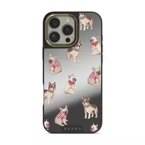 Monsieur - iPhone 16 Pro Case, Elite Mirror Light (MagSafe) / Gold