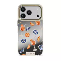 Beach Club - iPhone 17 Pro Case, Elite Mirror Light (MagSafe) / Gold