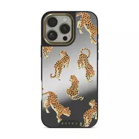 Pretty Kitty - iPhone 16 Pro Case, Elite Mirror Light (MagSafe) / Gold