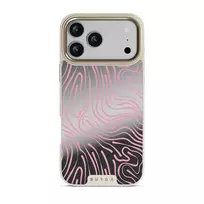 Hawaiian Breeze - iPhone 17 Pro Max Case, Elite Mirror Light (MagSafe) / Gold