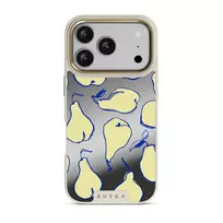Pear Crush - iPhone 17 Pro Case, Elite Mirror Light (MagSafe) / Gold