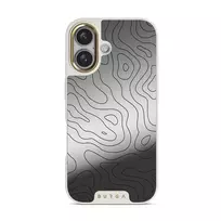 Wild Terrain - Minimalist iPhone 16 Case, Elite Mirror Light (MagSafe) / Gold