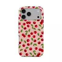 Afternoon Treat - Cherry iPhone 17 Pro Max Case, Elite Mirror Light (MagSafe) / Gold