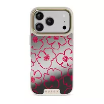 Flower Girl - iPhone 17 Pro Case, Elite Mirror Light (MagSafe) / Gold