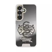 Villain - Samsung Galaxy S25 Case, Elite Mirror Light (Magnetic) / Gold