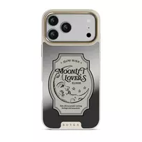 Moonlit Lovers - iPhone 17 Pro Max Case, Elite Mirror Light (MagSafe) / Gold
