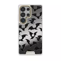 Midnight Visitor - Samsung Galaxy S25 Ultra Case, Elite Mirror Light (Magnetic) / Gold