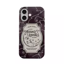 Moonlit Lovers - iPhone 16 Case, Elite Mirror Light (MagSafe) / Gold