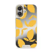 Lemon Tart - iPhone 16 Case, Elite Mirror Light (MagSafe) / Gold