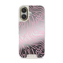 Hawaiian Breeze - iPhone 16 Case, Elite Mirror Light (MagSafe) / Gold
