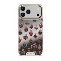 Sworn Hearts - iPhone 17 Pro Max Case, Elite Mirror Light (MagSafe) / Gold