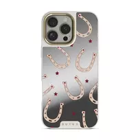 Lucky Charm - iPhone 16 Pro Case, Elite Mirror Light (MagSafe) / Gold
