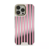 Strawberry Jam - iPhone 16 Pro Case, Elite Mirror Light (MagSafe) / Gold