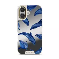 Ocean Cowboy - iPhone 16 Case, Elite Mirror Light (MagSafe) / Gold