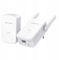 Adapter powerline TP-Link Mercusys MP510 KIT V1 - Powerline-Adapter-Kit 1GbE, HomePlug AV (HPAV), HomePlug AV (HPAV) 2.0 - do gniazdka (opakowanie z 2) | MP510 KIT | 6957939002459